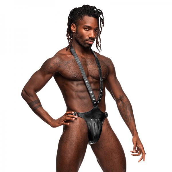 Male Power Men's Leather Capricorn Black O/s Sex Toy Product