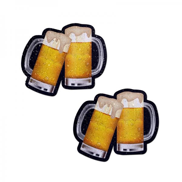 Pastease Clinking Beer Mug Nipple Pasties Sex Toy Product