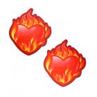 Pastease Flaming Heart Nipple Pasties Sex Toy Product