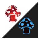 Pastease Mushroom: Shiny Red & White Glow-in-the-dark Shroom Nipple Pasties Sex Toy Product