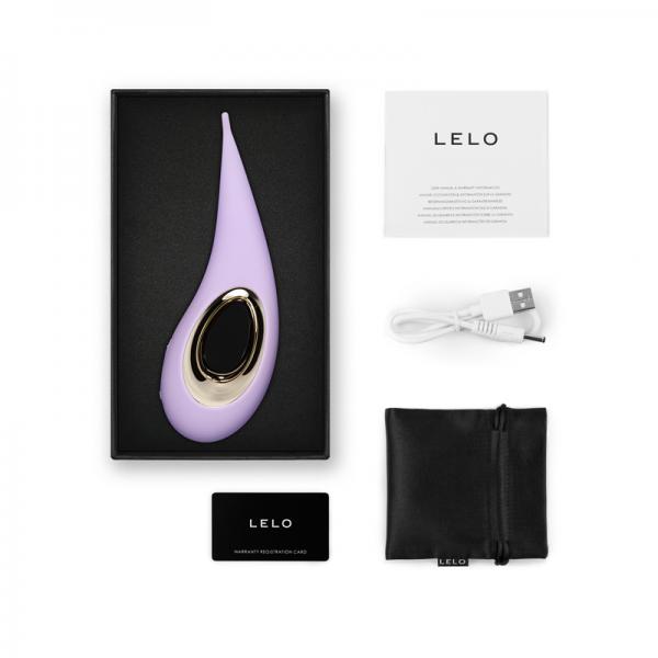 Lelo Dot Elliptical Clitoral Stimulator Lilac Sex Toy Product
