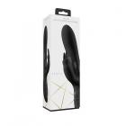 Vive Amoris Rechargeable Stimulating Bead Silicone Rabbit Vibrator Black Sex Toy Product