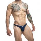 Malebasics Justin + Simon Classic Tanga Navy L Sex Toy Product