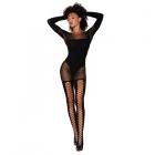 Dreamgirl Fishnet Teddy Bodystocking Black O/s Sex Toy Product