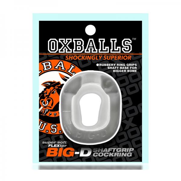 Oxballs Big-d Shaft Grip Cockring White Sex Toy Product