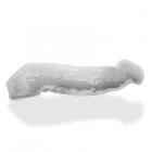 Oxballs Muscle Bandit Slimmest Muscle Cocksheath White Sex Toy Product