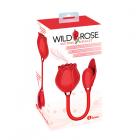Wild Rose Suction And Bullet Red Sex Toy Product