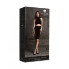 Shots Le Desir Shade Kala Xxxvii 2-piece With Turtleneck, Crop Top & Skirt Black O/s Sex Toy Product