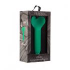 Je Joue Amour Rechargeable Silicone Heart Shaped Fluttering Bullet Vibrator Emerald Green Sex Toy Product