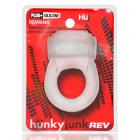 Hunkyjunk Revring Cockring With Bullet Vibrator Clear Ice Sex Toy Product