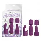 Nasstoys Lovers Kits Temptation Vibe Rechargeable Silicone Wand Vibrator & 3-piece Attachment Set Eg Sex Toy Product
