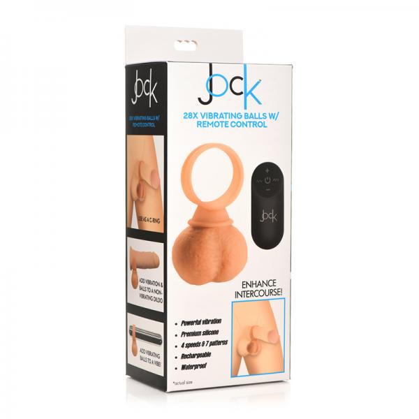 Jock 28x Vibrating Silicone Balls Large Sex Toy Product