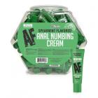 Numb Af Spearmint Flavored Anal Numbing Cream 65-piece Fishbowl Display Sex Toy Product