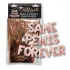 Glitterati Penis Party Same Penis Forever Balloon Banner Sex Toy Product