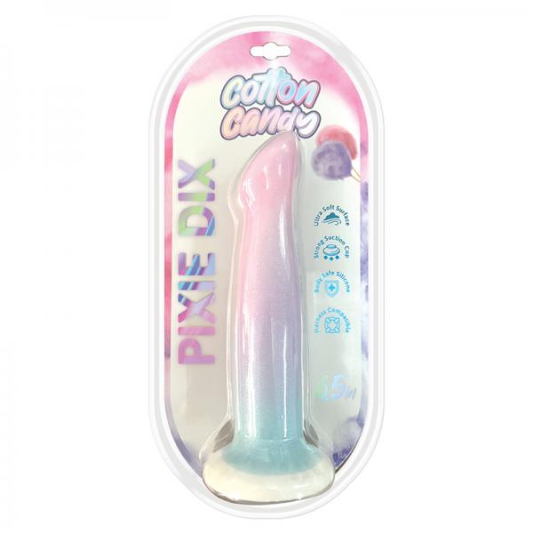 Cotton Candy Pixie Dix 6.5 In. Silicone/tpe Dildo Sex Toy Product