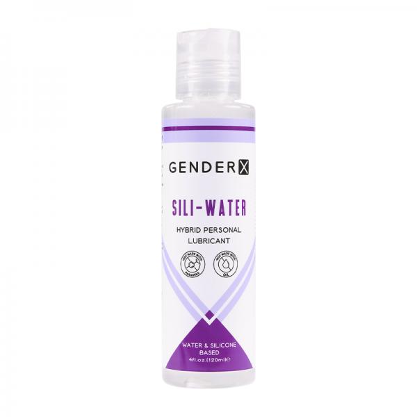 Gender X Sili-water Hybrid Personal Lubricant 4 Oz. Sex Toy Product