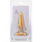 A-play Groovy 5 In. Silicone Anal Plug Sunrise Sex Toy Product