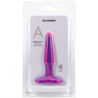 A-play Groovy 4 In. Silicone Anal Plug Berry Sex Toy Product