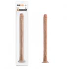 Blush Dr. Skin 19 In. Dildo With Suction Cup Beige Sex Toy Product