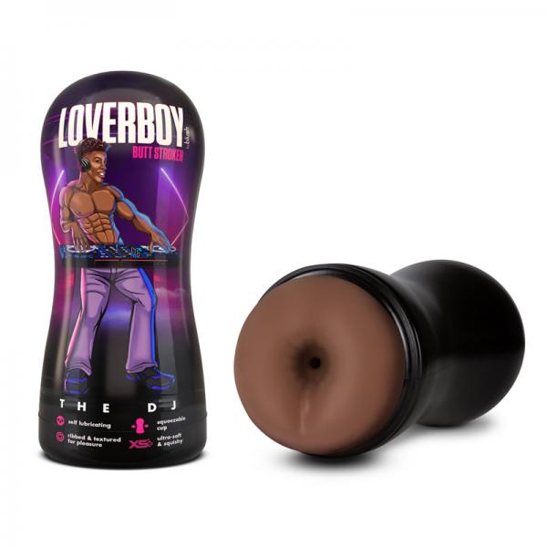 Loverboy The Dj Self-lubricating Anal Stroker Brown Sex Toy Product
