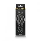 Bound Nipple Clamps C3 Gunmetal Sex Toy Product