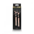 Bound Nipple Clamps D2 Rose Gold Sex Toy Product
