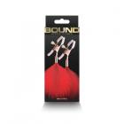 Bound Nipple Clamps F1 Red Sex Toy Product