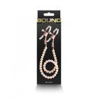 Bound Nipple Clamps Dc1 Rose Gold Sex Toy Product