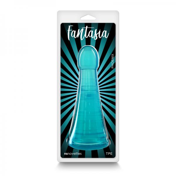 Fantasia Phoenix Jelly Dildo Teal Sex Toy Product