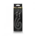 Bound Nipple Clamps Dc2 Gunmetal Sex Toy Product