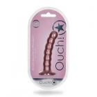 Shots Ouch! Beaded Silicone 5 In. G-spot Dildo Rose Gold Sex Toy Product