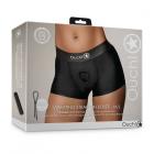 Shots Ouch! Vibrating Strap-on Boxer Black M/l Sex Toy Product