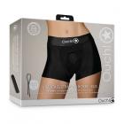Shots Ouch! Vibrating Strap-on Boxer Black Xs/s Sex Toy Product