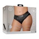 Shots Ouch! Vibrating Strap-on High-cut Brief Black Xl/2xl Sex Toy Product