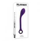 Playboy Spot On Rechargeable Posable Silicone G-spot Vibrator Acai Sex Toy Product