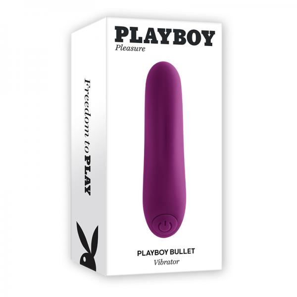 Playboy Bullet Rechargeable Silicone Vibrator Wild Aster Sex Toy Product