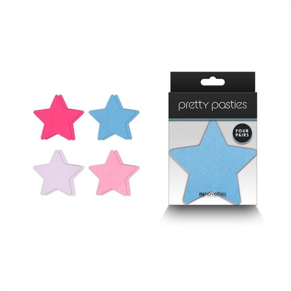Pretty Pasties Star Ii Assorted 4 Pair Sex Toy Product
