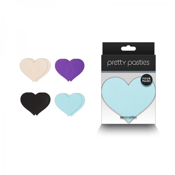 Pretty Pasties Heart I Assorted 4 Pair Sex Toy Product