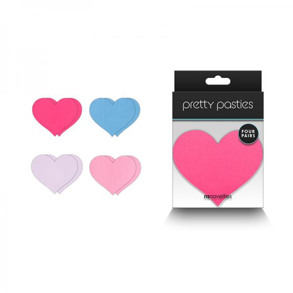 Pretty Pasties Heart Ii Assorted 4 Pair Sex Toy Product
