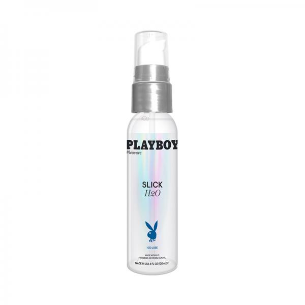 Playboy Slick H2o Water-based Lubricant 4 Oz. Sex Toy Product