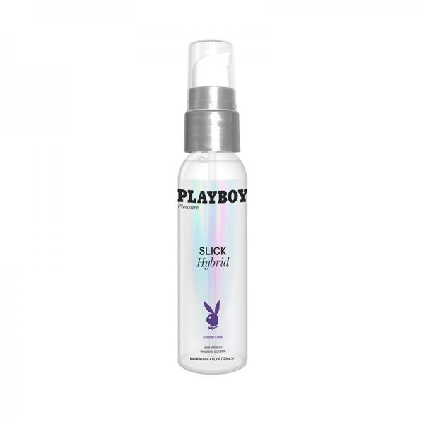 Playboy Slick Hybrid Lubricant 4 Oz. Sex Toy Product