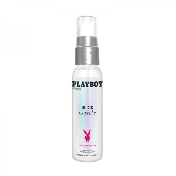 Playboy Slick Flavored Water-based Lubricant Cupcake 4 Oz. Sex Toy Product