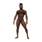 Male Power Rude Awakening Ring Jock Black L/xl Sex Toy Product