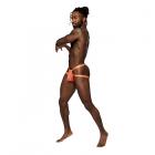 Male Power Rude Awakening Ring Jock Neon Orange S/m Sex Toy Product