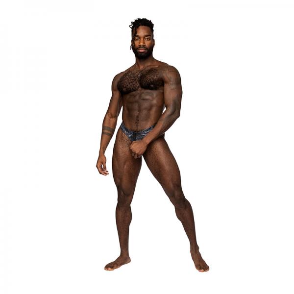 Male Power S'naked Power Sock Black/blue L/xl Sex Toy Product