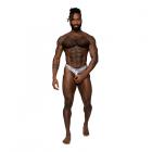 Male Power S'naked Power Sock Silver/black S/m Sex Toy Product