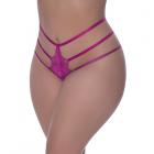 Magic Silk Berrylicious Strappy Panty Raspberry Queen Size Sex Toy Product