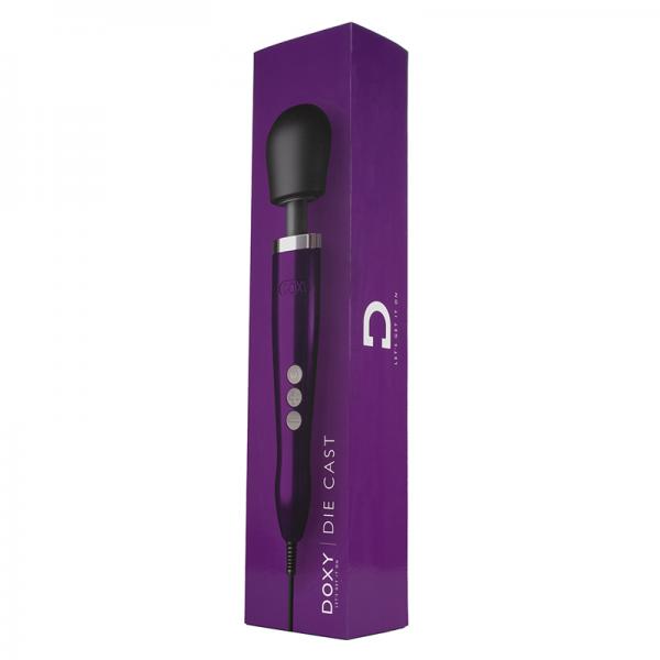 Doxy Die Cast Wand Vibrator Purple Sex Toy Product