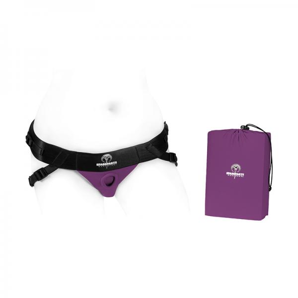 Spareparts Joque Double Strap Harness Purple Size B Sex Toy Product
