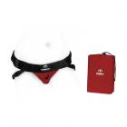 Spareparts Joque Double Strap Harness Red Size B Sex Toy Product
